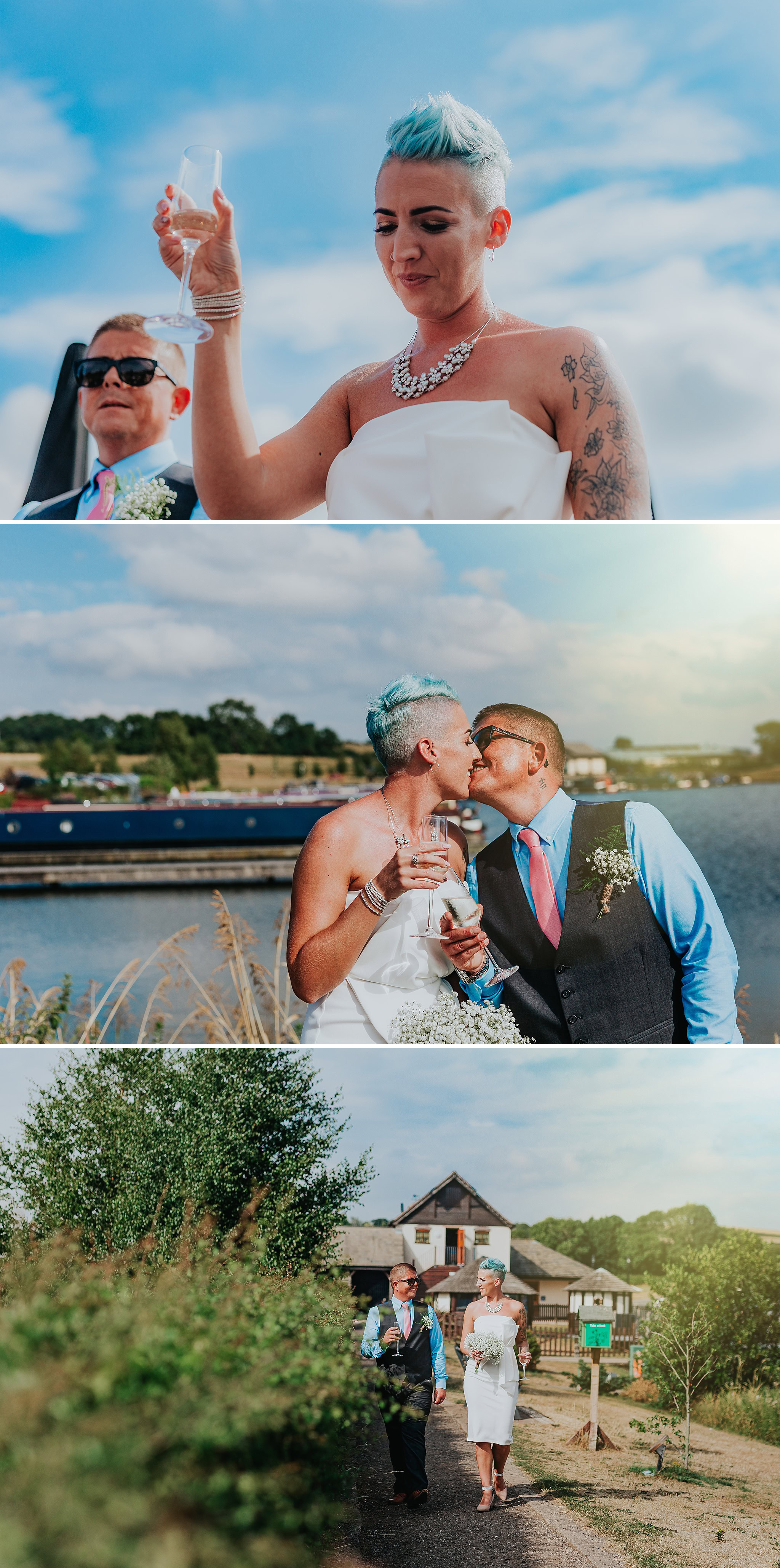 Aston Marina wedding, Staffordshire, wedding photographer