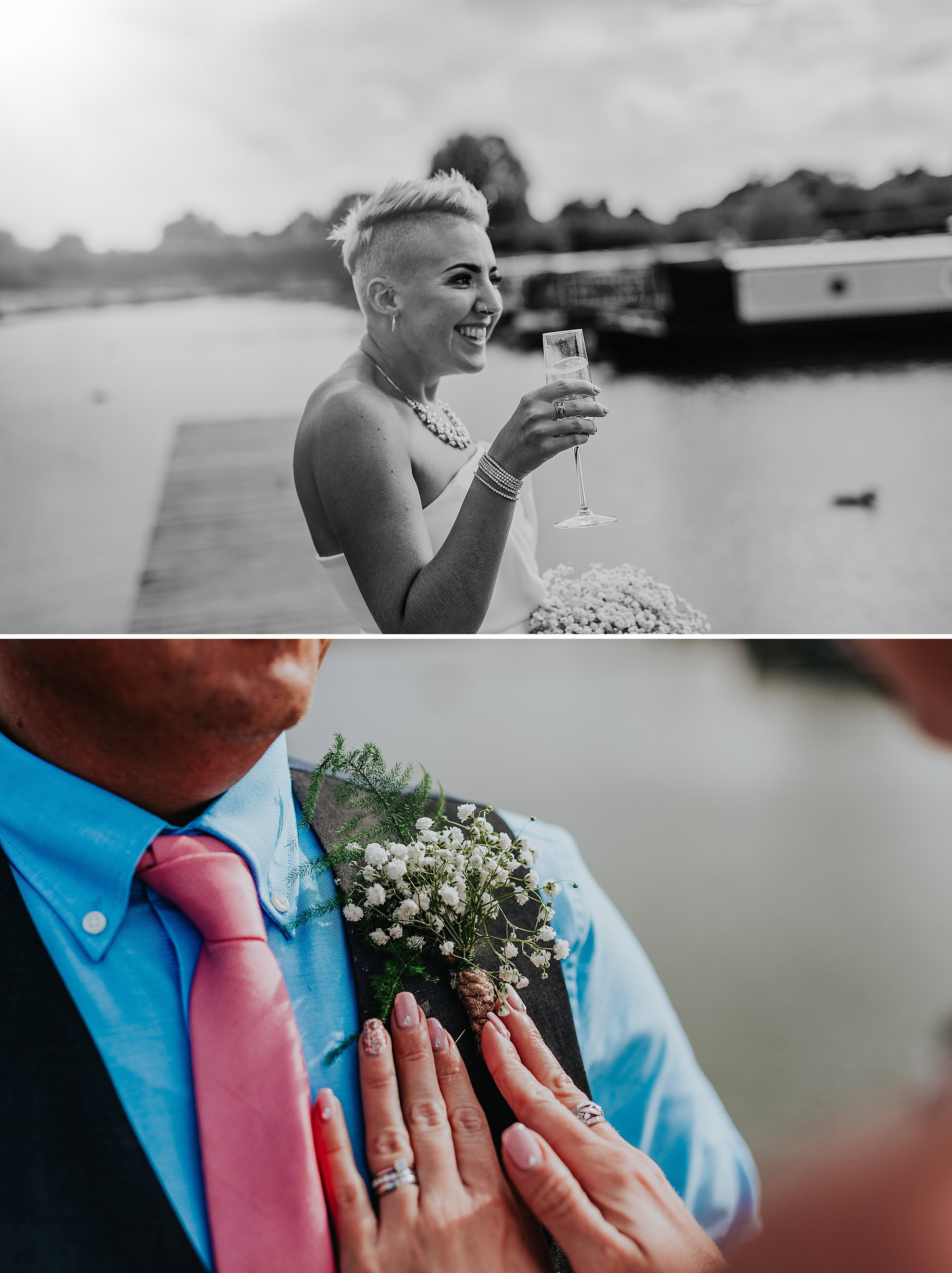 Aston Marina wedding, Staffordshire, photographer