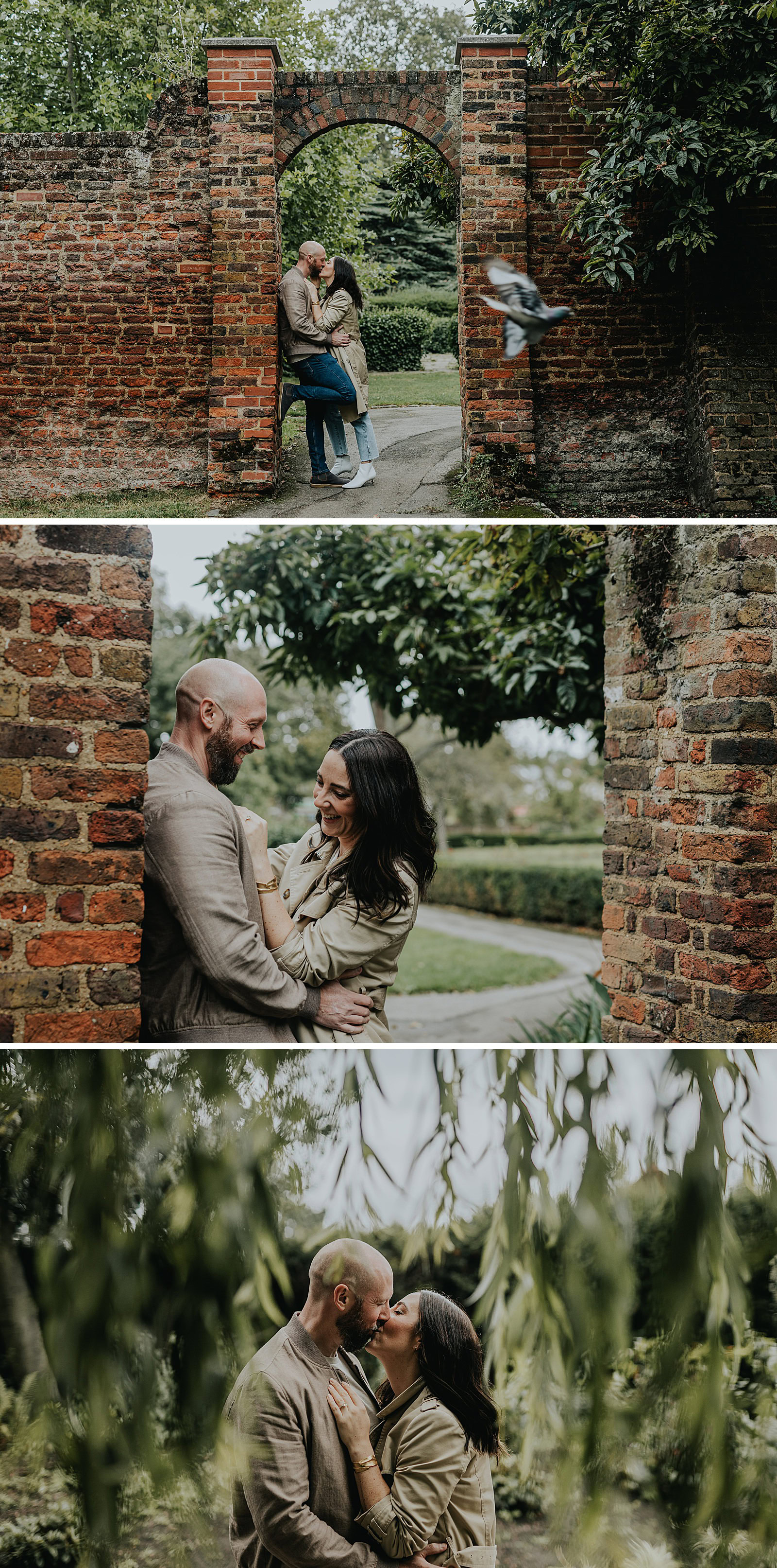 Relaxed pre-wedding photoshoot